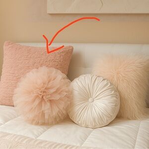 Simons Cream and Peach Pillow Collection